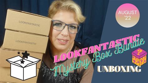 Lookfantastic Mystery Box Bundle Unboxing Der Boxen Youtube