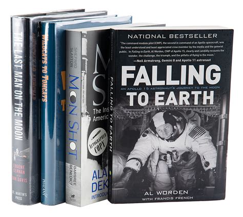 Apollo Astronauts Signed Books Rr Auction