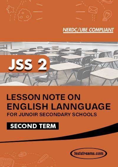 Lesson Note On English For Jss2 Second Term Ms Word Pdf Download