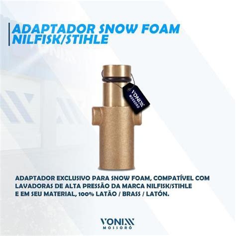 Adaptador Para Snow Foam Vonixx Modelo Stihle VONIXX CAR CARE