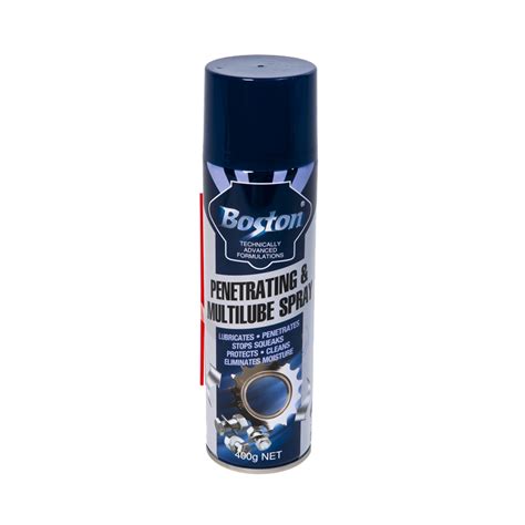 Boston 400g Lubricant Aerosol Penetrating And Multiilube Bunnings