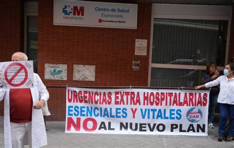 Huelga de médicos en Madrid en contra del caos de Ayuso en centros de