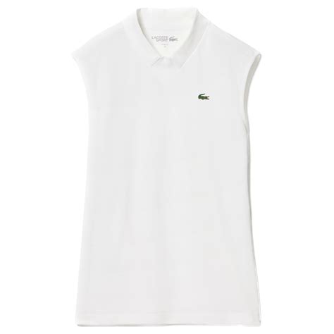 Lacoste Sleeveless Polo Weiss Weiss L Bek 1230561 14