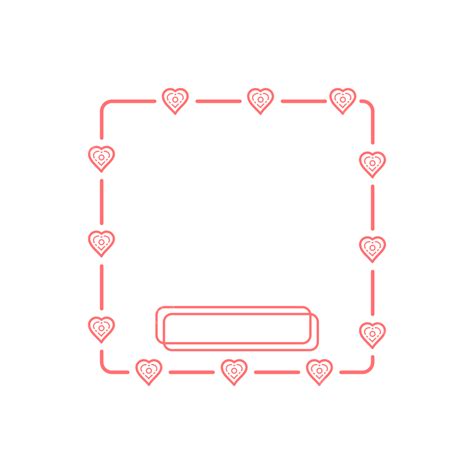 Line Border Divider Vector Hd Png Images Heart Border Dividing Line