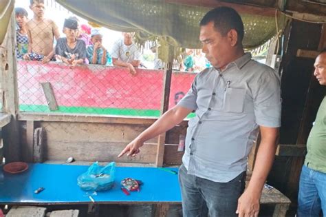 Digerebek Polisi Pengedar Narkoba Kabur Terjun Ke Sungai