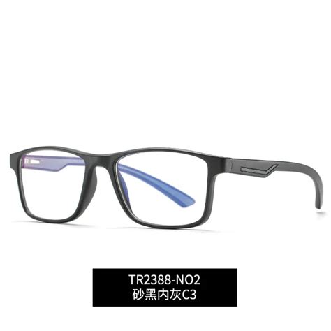 Bclear Tr90 Square Glasses Frame Men Women Vintage Prescription Eyeglasses Frame Myopia Optical