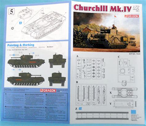 Dragon 172 Churchill Mk Iv 7424 In Box And Build Review The