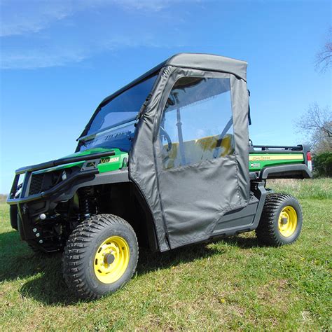 Full Cab Enclosure With Folding Lexan Windshield For John Deere Gator