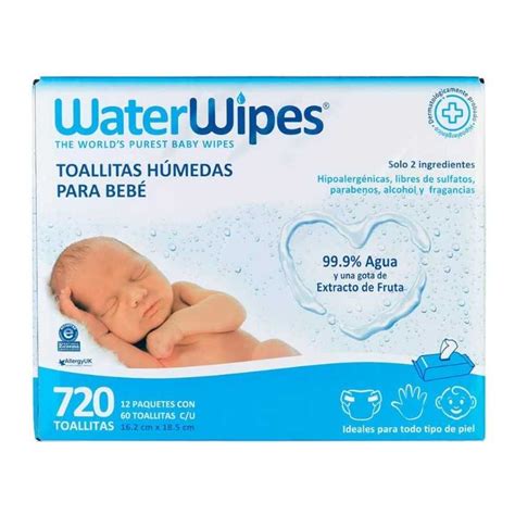 Toallitas Húmedas Para Bebés Waterwipes 720 Piezas BB