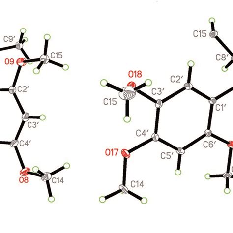 X Ray Crystallographic Structures Of 1 And 2 Download Scientific Diagram