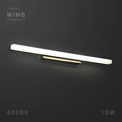 Lumin Ria Arandela Led Espelho Wing W