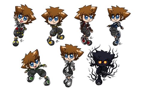 KH3 Sora Drive Forms by Scorpius02 on DeviantArt