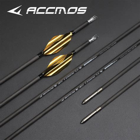 Pcs Id Mm Pure Carbon Arrows T High Carbon Spine