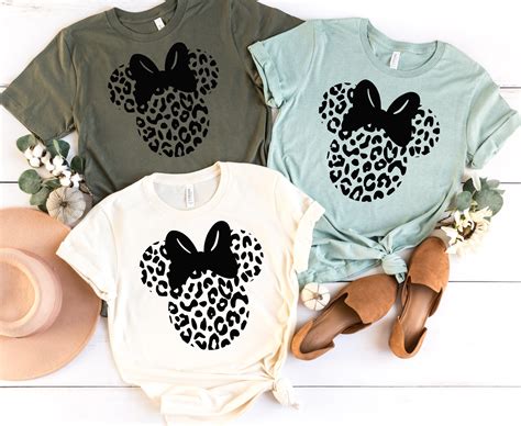 Minnie Mouse Leopard Shirt Liberty Tree Tees