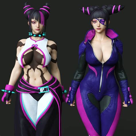 Sf Juri Han Wip D Render Digital Art By Guhzcoituz