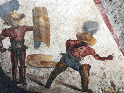 Archaeologists Unearth Bloody Gladiator Fresco In Pompeii Smithsonian