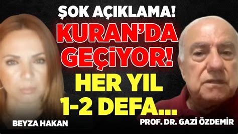 Sarsılacaksınız Allah İkaz Ediyor HER YIL 1 2 DEFA Prof Dr