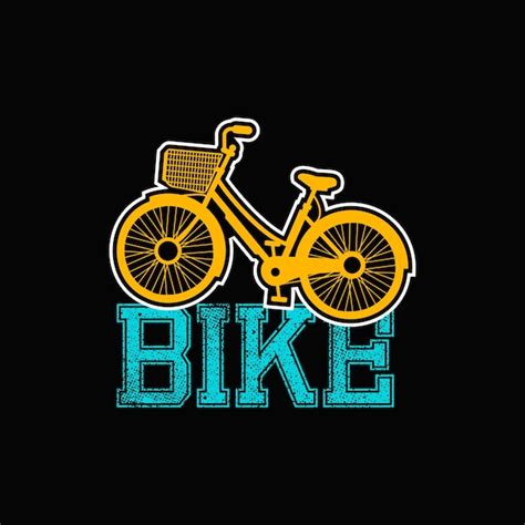 Premium Vector Bicycle T Shirt Design Bicycle L Typography Vector