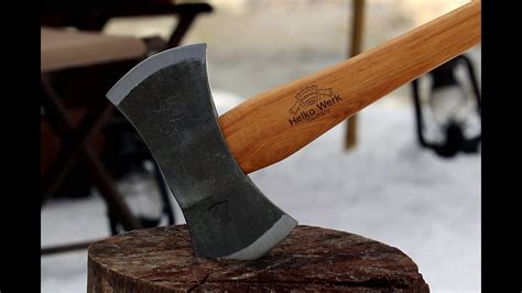 Helko Werk Traditional Hinterland Double Bit Axe YouTube