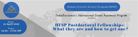 Hfsp Postdoctoral Fellowships What They Are And How To Get One