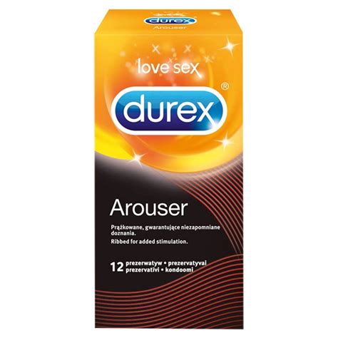 Durex Arouser Prezerwatywy Sztuk Zakupy Online Z Dostaw Do Domu