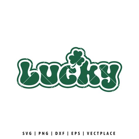 Lucky Svg Shamrock Svg St Patricks Day Svg Vectplace