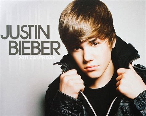 Download Justin Bieber Looking Casual And Cool For The 2011 Calendar