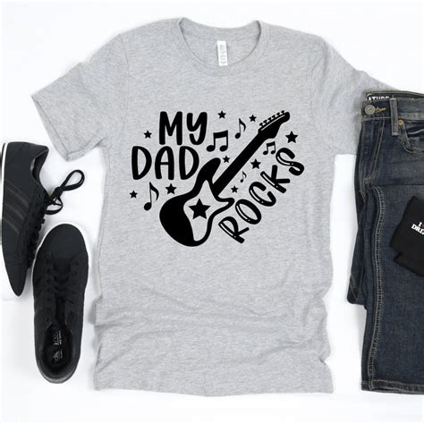 My Dad Rocks Svg Dad Svg Fathers Day Svg Father Svg Etsy