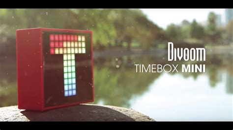 Divoom Timebox Mini Official Video Youtube