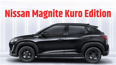 Nissan Magnite Kuro Edition Launched In India Know Price Features And