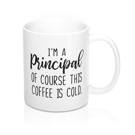 Funny Principal Mug School Assistant Vice Principal Coffee Cup Sarcastic Gag T For