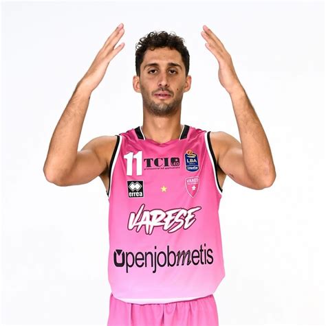 Pallacanestro Varese 2023 2024 Pink October Jersey