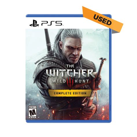 Ps5 The Witcher 3 Wild Hunt Complete Edition Eng Used