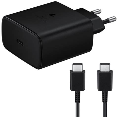 Incarcator Retea Samsung Fast Charger 45W Cablu USB Type C Detasabil