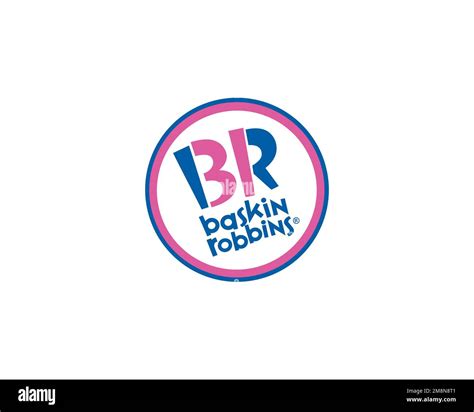 logo  baskin robbins  res stock photography  images alamy