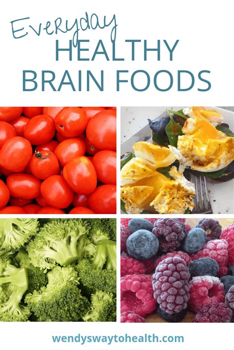 Best Foods For A Healthy Brain Wendys Way To Health