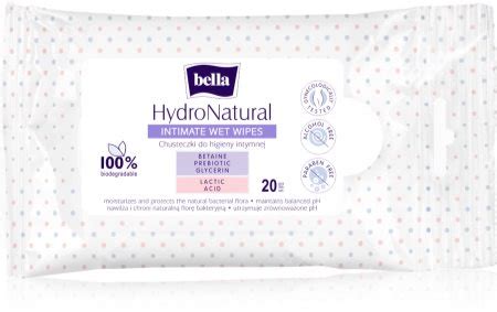 Bella Hydronatural Wet Wipes For Intimate Hygiene Notino Co Uk