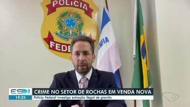 Boa Noite Espírito Santo edição regional Operação da PF contra