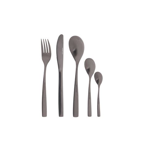 Neo Black Dessert Spoon Hire Options Greathire London