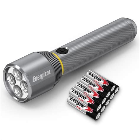 Energizer 2000-Lumen 3 Modes LED Flashlight with Batteries Included ...