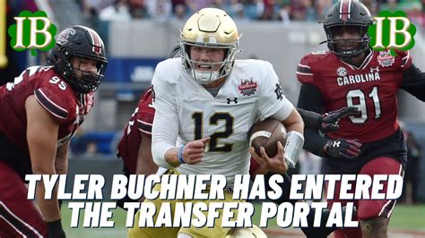 Notre Dame QB Tyler Buchner Enters The Transfer Portal YouTube