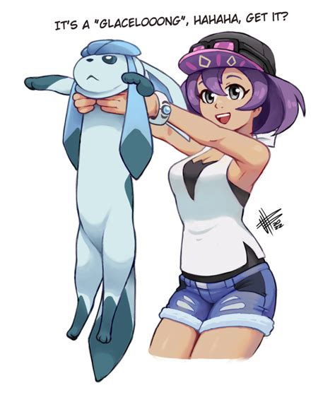 Glaceon And Sina Pokemon And 2 More Drawn By Mateus Upd Danbooru