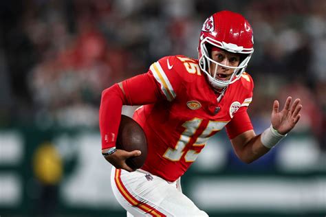 The Kansas City Chiefs’ Patrick Mahomes Is Running More Than Ever