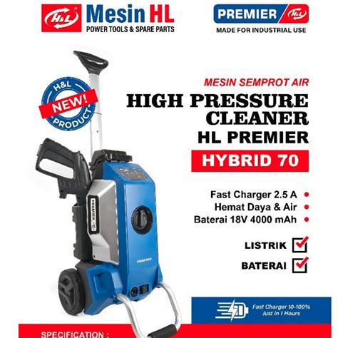 Jual MESIN STEAM CUCI MOBIL MOTOR JET CLEANER Listrik Baterai Merk H