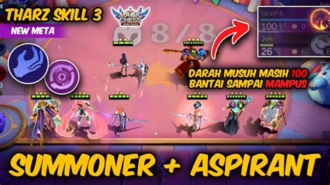 New Update Combo Tharz Skill Aspirant Summoner Magic Chess