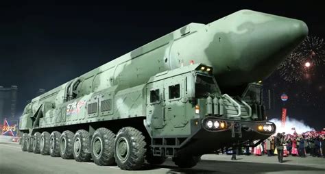 North Korea Displays Its Icbm Capabilities In Largest Ever Military