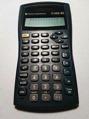 Ti X Iis Line Scientific Calculator Black Texas Instruments Solar