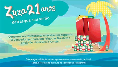 Cantina Do Zuza Promoção 21 Anos Do Zuza