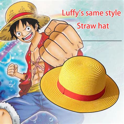 One Piece Luffy Straw Hat Anime One Piece Cosplay Costume Monkey D ...