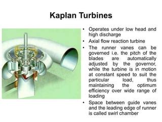 6 Kaplan Turbine PPT